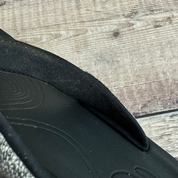 Aerothotic Sandals Women's EU 37 US 6 Arch Support Comfort Beach Flip Flop Gray - Picture 12 of 12